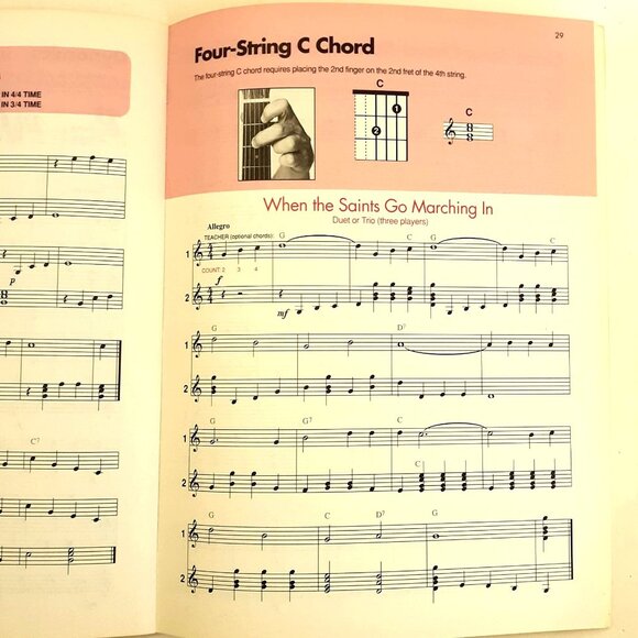 Hal Leonard Guitar Method Complete Edition Books 1, 2, 3, 12 x 9 Songbook - Picture 5 of 5